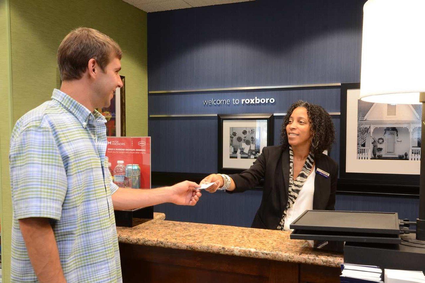 Hampton Inn Roxboro Dış mekan fotoğraf